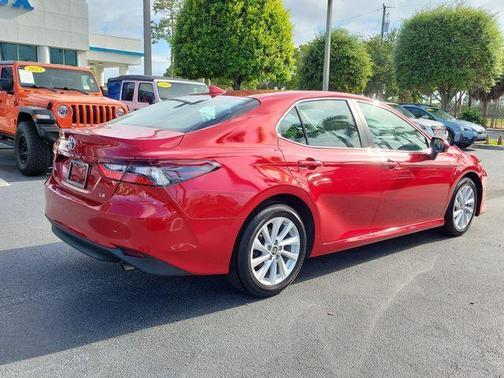 Red 2023 Toyota Camry LE
