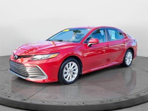 Red 2023 Toyota Camry LE