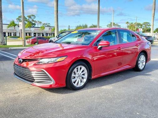 Red 2023 Toyota Camry LE