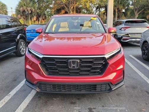 Radiant Red Metallic 2024 Honda CR-V EX