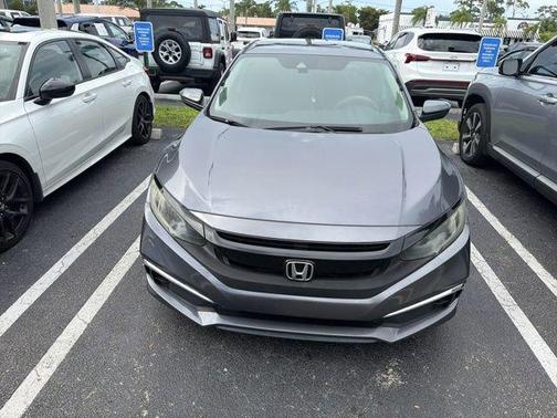 Modern Steel Metallic 2020 Honda Civic LX