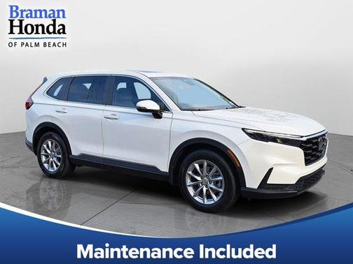 Platinum White Pearl 2026 Honda CR-V EX