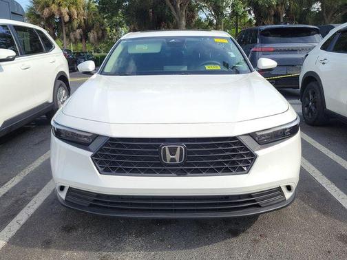 Platinum White Pearl 2024 Honda Accord EX