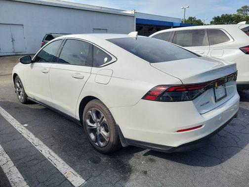 Platinum White Pearl 2024 Honda Accord EX
