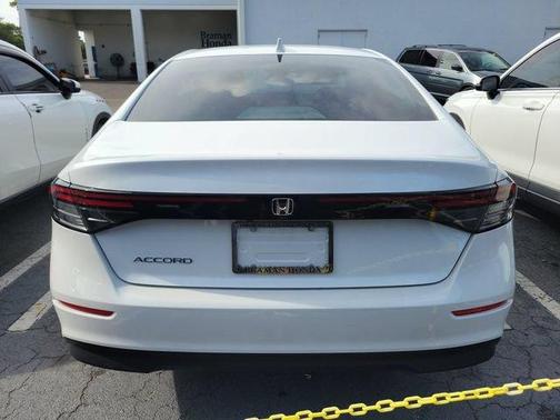 Platinum White Pearl 2024 Honda Accord EX