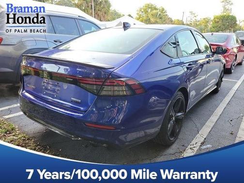 Still Night Pearl 2024 Honda Accord Hybrid Sport-L