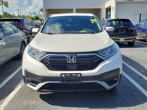 Platinum White Pearl 2021 Honda CR-V EX-L