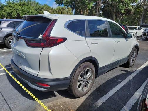 Platinum White Pearl 2021 Honda CR-V EX-L