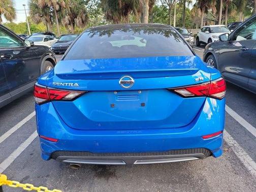 Electric Blue Metallic 2022 Nissan Sentra SR