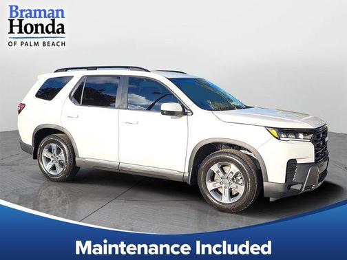 Platinum White Pearl 2026 Honda Pilot EX-L