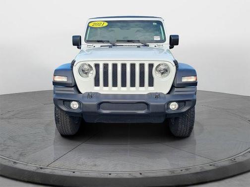 Bright White Clearcoat 2021 Jeep Wrangler Unlimited Sport