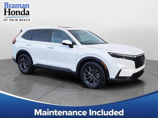 Platinum White Pearl 2026 Honda CR-V EX-L