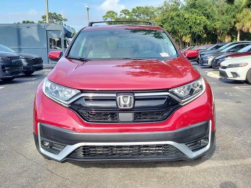 Radiant Red Metallic 2021 Honda CR-V EX