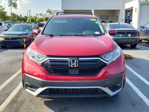 Radiant Red Metallic 2021 Honda CR-V EX