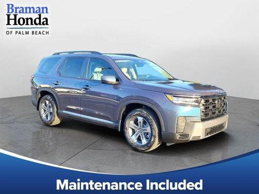 Smoke Blue 2026 Honda Pilot EX-L