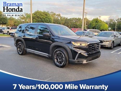 Crystal Black Pearl 2024 Honda Pilot EX-L