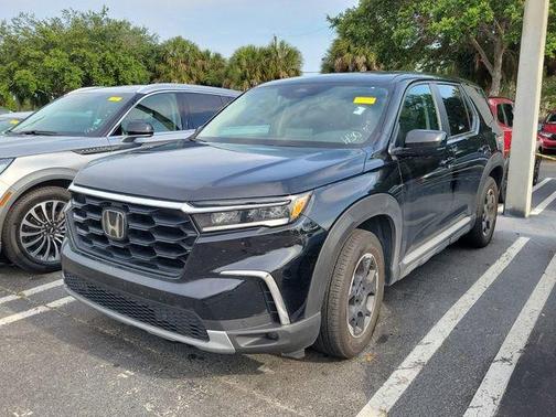 Crystal Black Pearl 2024 Honda Pilot EX-L