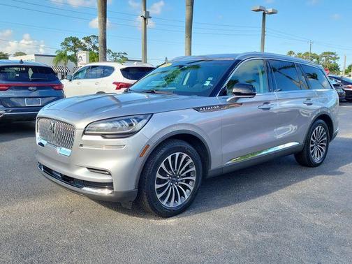 Pristine White 2022 Lincoln Aviator Reserve RWD