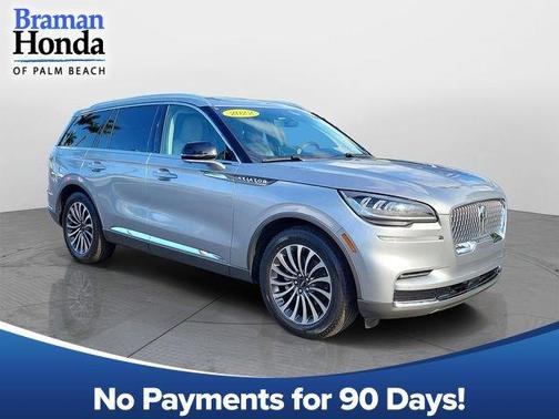 Pristine White 2022 Lincoln Aviator Reserve RWD