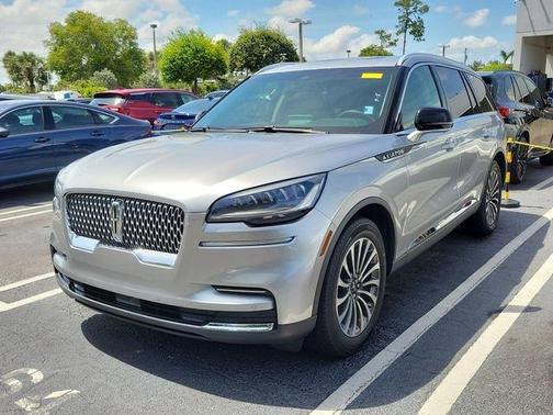 Pristine White 2022 Lincoln Aviator Reserve RWD