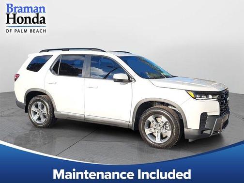 Platinum White Pearl 2026 Honda Pilot EX-L