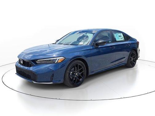 Blue Lagoon 2026 Honda Civic Hybrid Sport