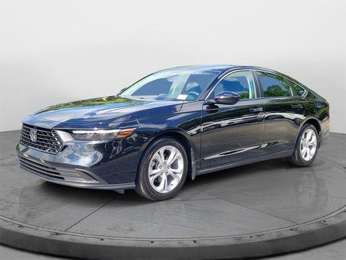 Crystal Black Pearl 2025 Honda Accord LX