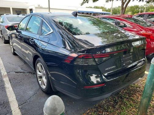 Crystal Black Pearl 2025 Honda Accord LX