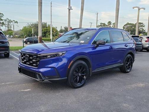 Still Night Pearl 2024 Honda CR-V Hybrid Sport-L