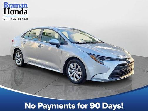 Classic Silver Metallic 2025 Toyota Corolla LE