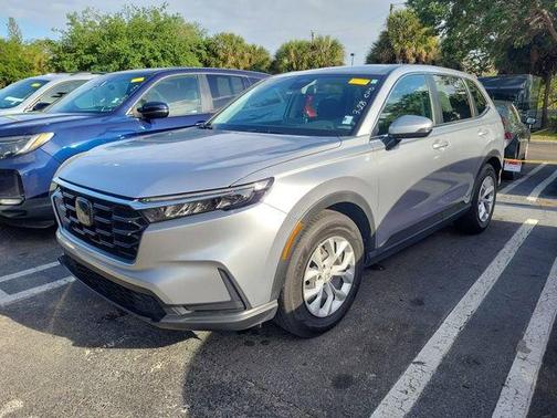 Solar Silver Metallic 2025 Honda CR-V LX