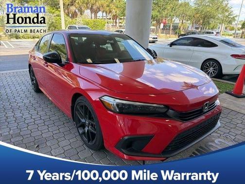 Rallye Red 2024 Honda Civic Sport