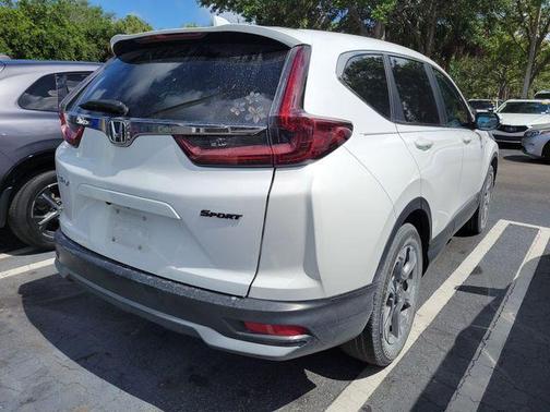 Platinum White Pearl 2022 Honda CR-V EX