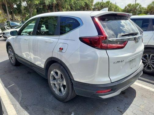 Platinum White Pearl 2022 Honda CR-V EX