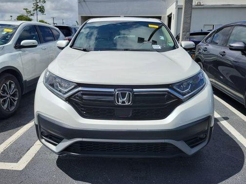 Platinum White Pearl 2022 Honda CR-V EX