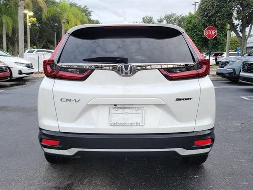 Platinum White Pearl 2022 Honda CR-V EX