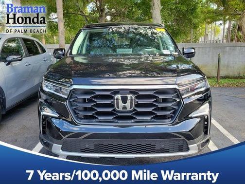 Crystal Black Pearl 2025 Honda Pilot EX-L