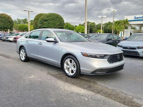 Solar Silver Metallic 2024 Honda Accord LX