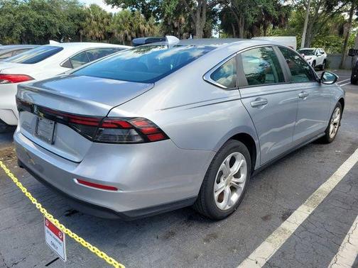 Solar Silver Metallic 2024 Honda Accord LX