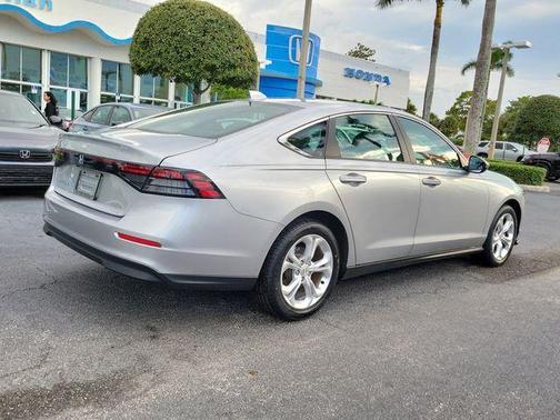 Solar Silver Metallic 2024 Honda Accord LX
