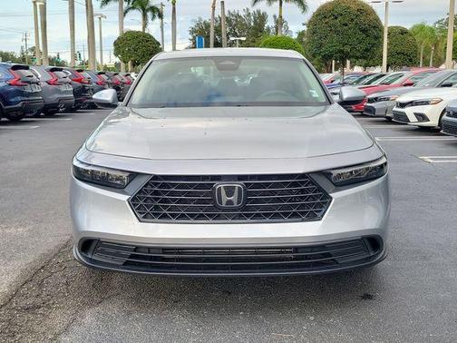 Solar Silver Metallic 2024 Honda Accord LX