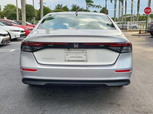 Solar Silver Metallic 2024 Honda Accord LX