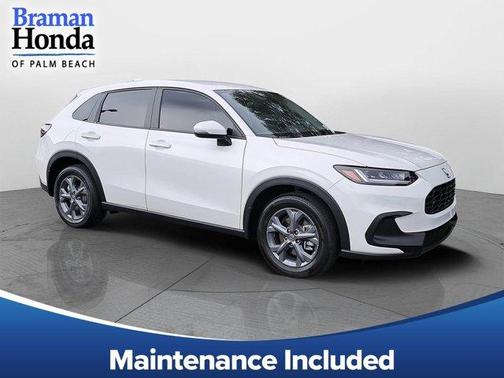 Platinum White Pearl 2026 Honda HR-V LX