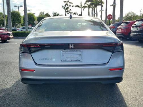 Silver 2024 Honda Accord LX