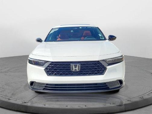 Platinum White Pearl 2024 Honda Accord Hybrid Sport