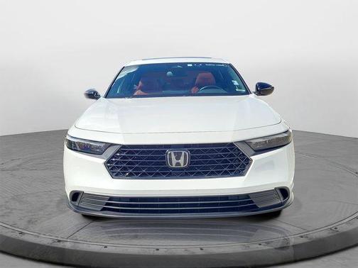 Platinum White Pearl 2024 Honda Accord Hybrid Sport