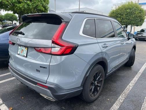 Urban Gray Pearl 2023 Honda CR-V Hybrid Sport