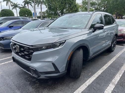 Urban Gray Pearl 2023 Honda CR-V Hybrid Sport