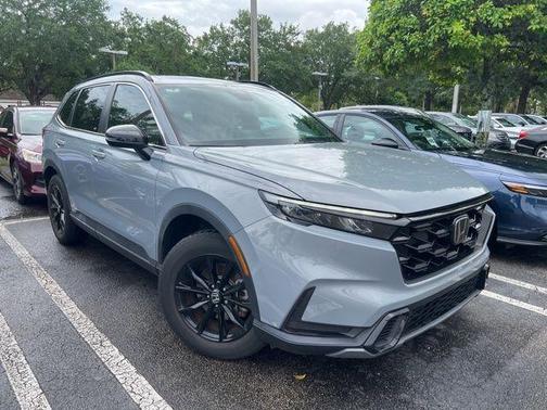 Urban Gray Pearl 2023 Honda CR-V Hybrid Sport