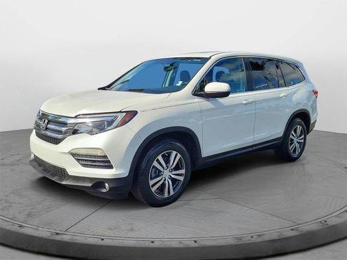 White Diamond Pearl 2018 Honda Pilot EX-L